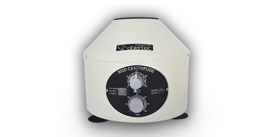 Centrífuga digital Obertec para laboratorio clínico